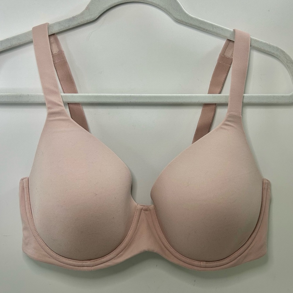 NWT Soma Embraceable Full Coverage Blush Pink Adjustable Strap Bra 38DD